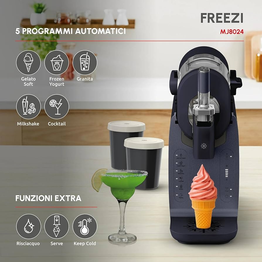 Moulinex Freezi macchina per dessert ghiacciati