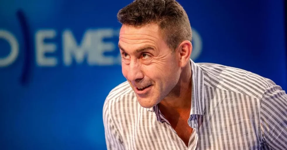 Roberto Vannacci durante la trasmissione In onda su La7