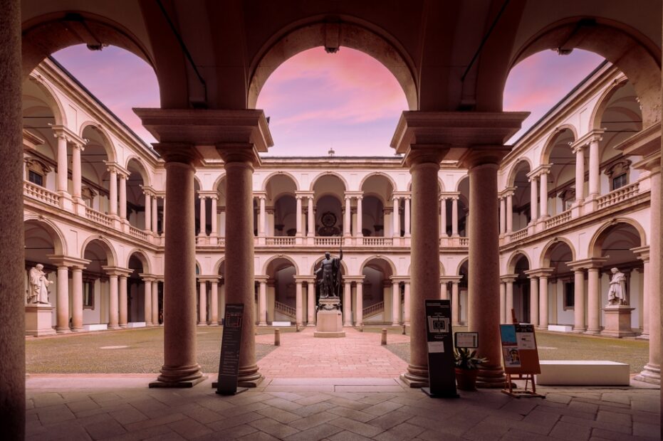 Immagine della Grande Brera a Milano