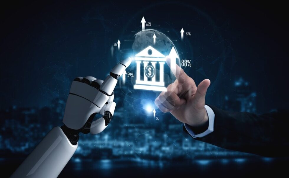 Illustrazione sull'uso dell'intelligenza artificiale nei pagamenti