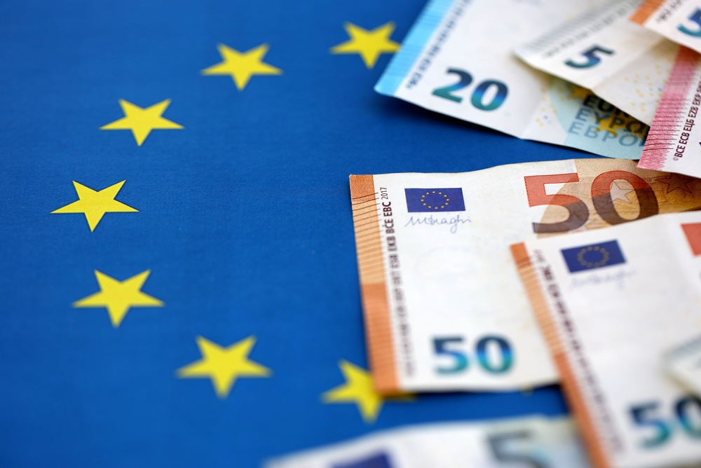 Rappresentazione grafica del bilancio dell'Unione Europea