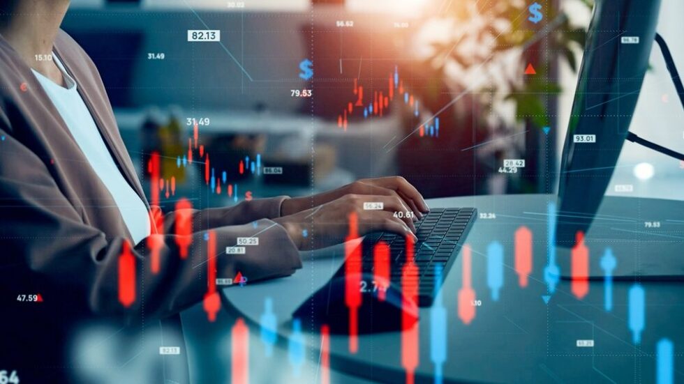 Grafico Borse e andamenti finanziari