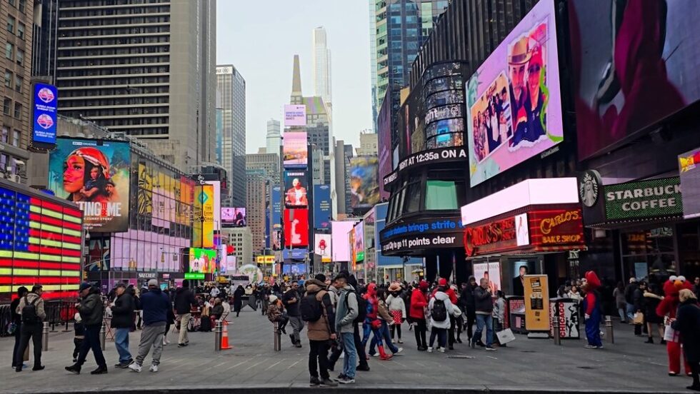 Sindaco di New York Zohran Mamdani durante un intervento