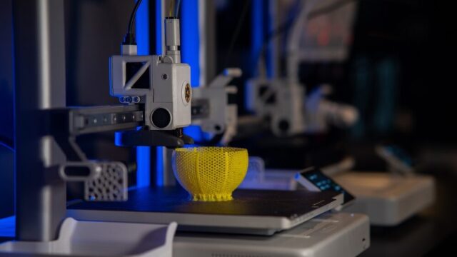Ruote airless stampate in 3D per veicoli robotici